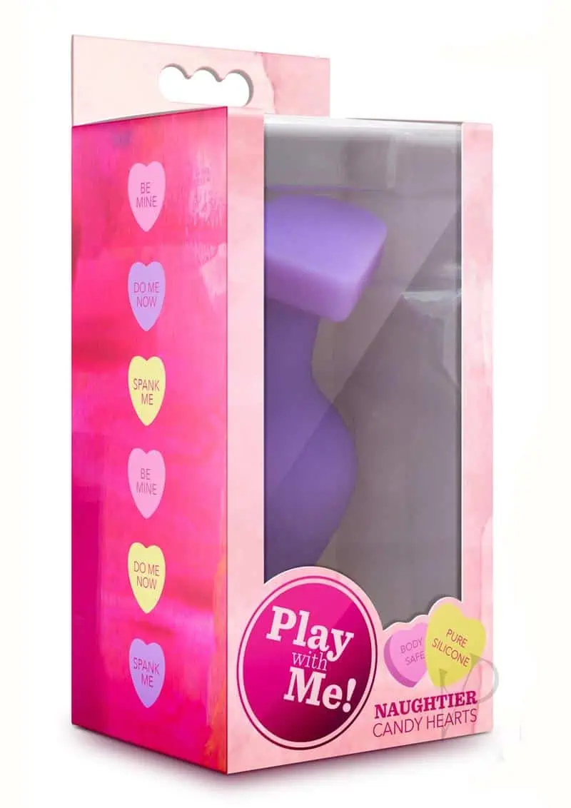 Blush Play With Me Naughtier Candy Heart Fuck Me - Purple - Image 4