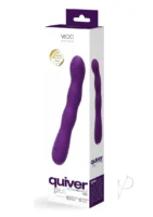VeDO Quiver Plus Rechargeable Vibe - Deep Purple - Image 1
