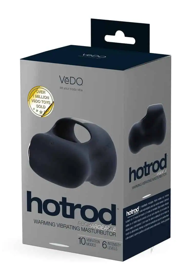 Hotrod Recharge Warm Masturbator Black - Featured Image