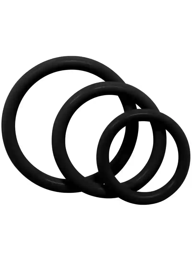 Tri-Rings - Black - Image 2