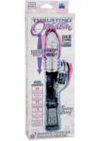 Thrusting Orgasm Bunny Vibe - Black - Image 1