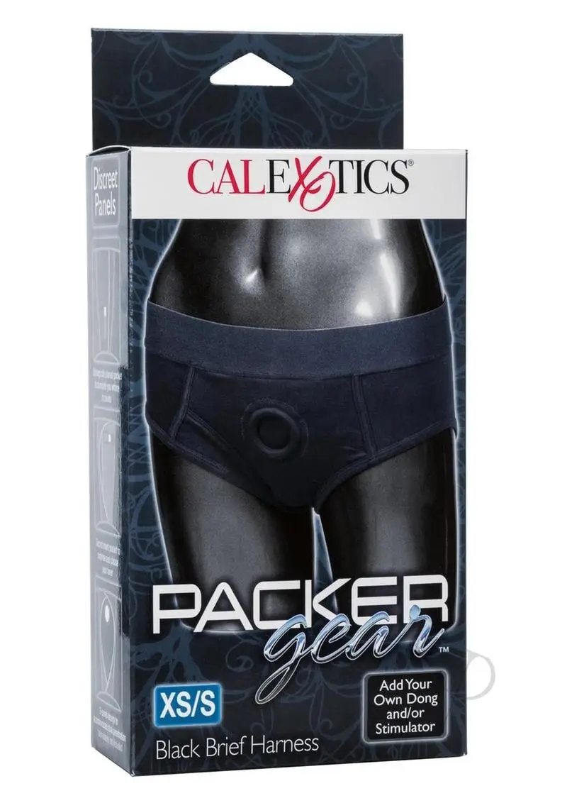 Packer Gear Brief Harness XS/S - Black - Featured Image