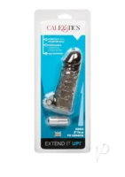 Up Extend it Up Vibrating Extension Sleeve Smoke 5 Inch - Image 1
