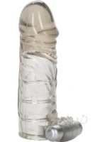 Up Extend it Up Vibrating Extension Sleeve Smoke 5 Inch - Image 2