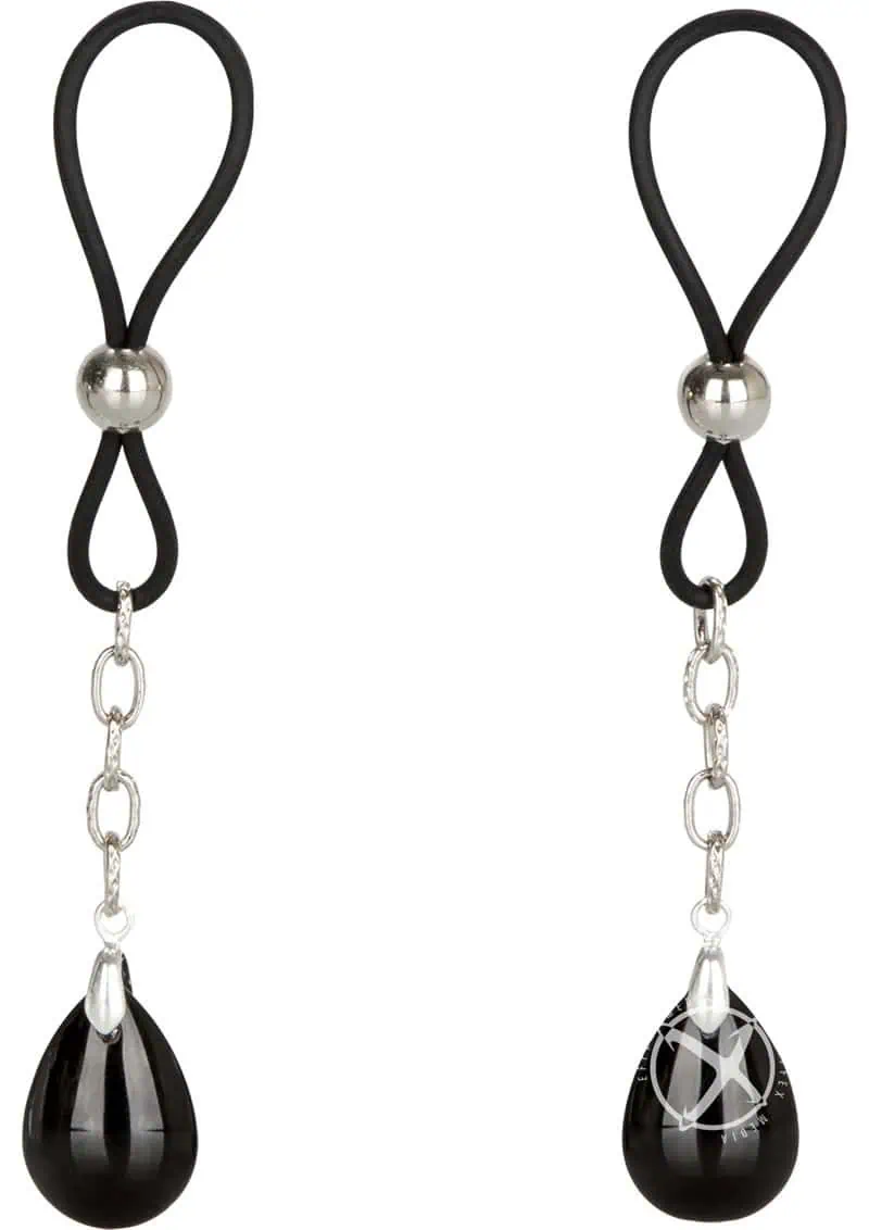 Nipple Play Non-Piercing Nipple Jewelry - Onyx - Image 2