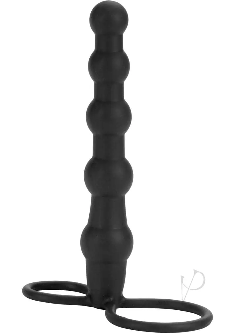 Double Rider Silicone Beaded - Black - Image 3
