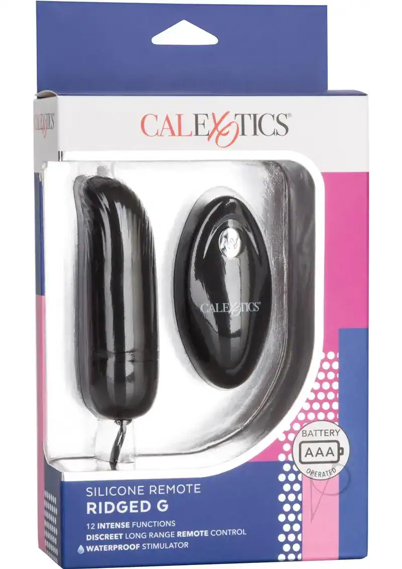 Silicone Remote Ridged G Bullet - Image 2