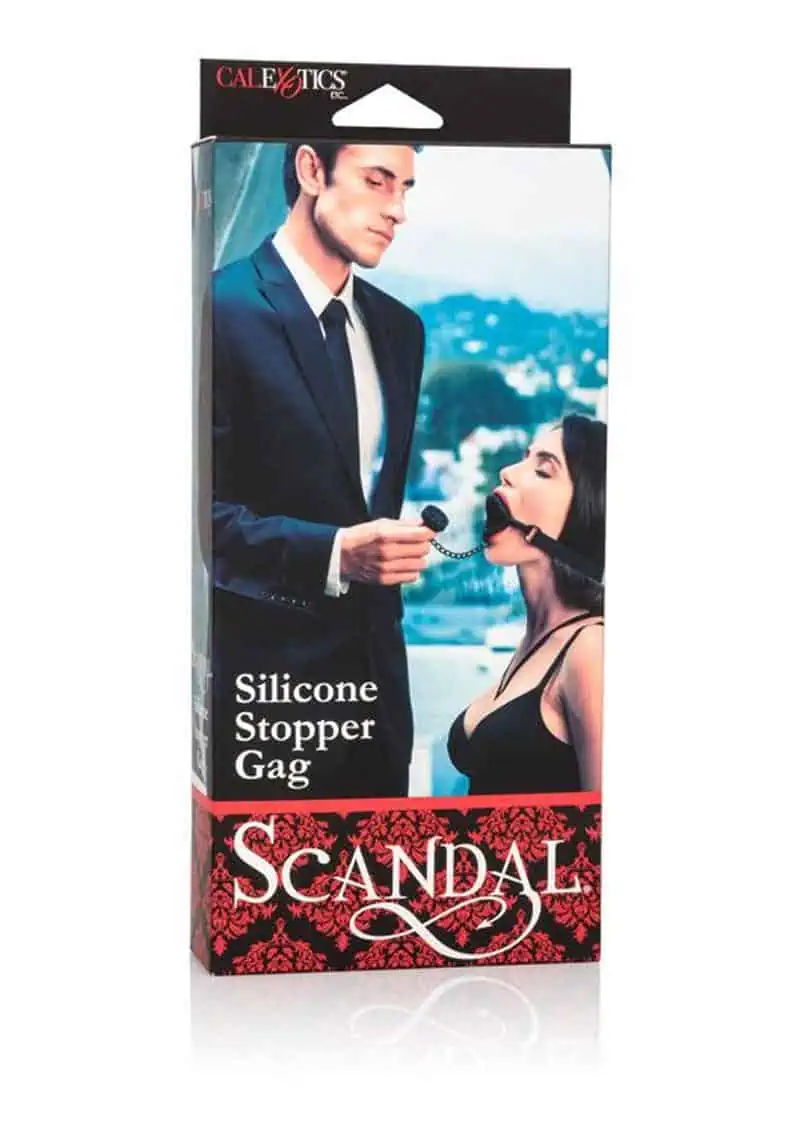 Scandal Silicone Stopper Gag - Image 5