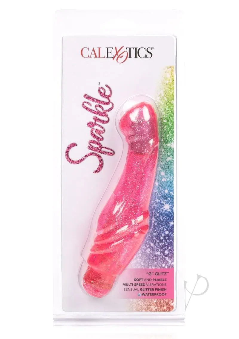 Sparkle G Glitz G Spot Vibrator Waterproof Pink 6.25 Inches - Featured Image
