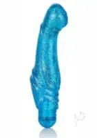 Sparkle G Glitz G Spot Vibrator Waterproof Blue 6.25 Inches - Image 2