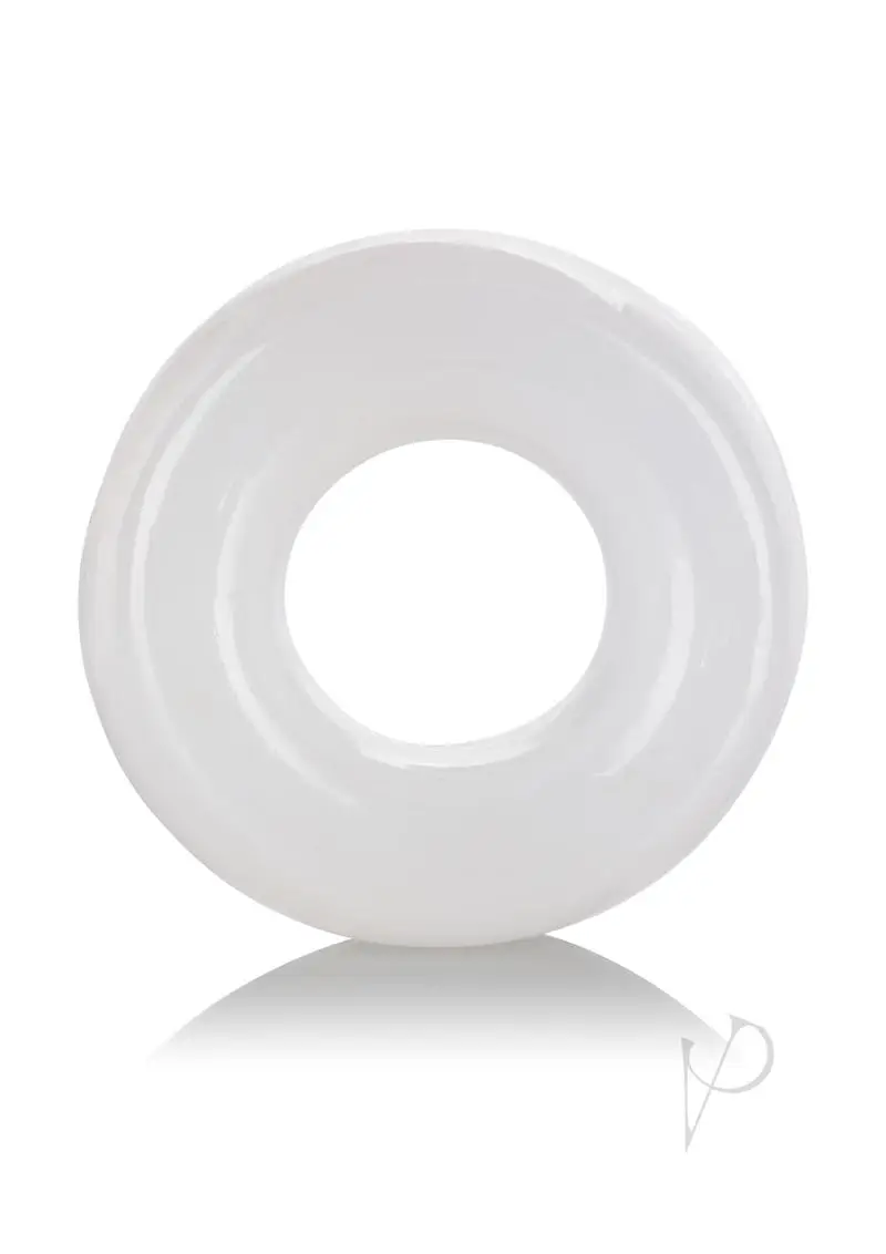 Stopper Ring Penetration Reducing Cockring Clear 1.5 Inch Diameter - Image 2