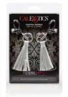 Nipple Play Playful Tassels Nipple Clamps - Silver - Image 5