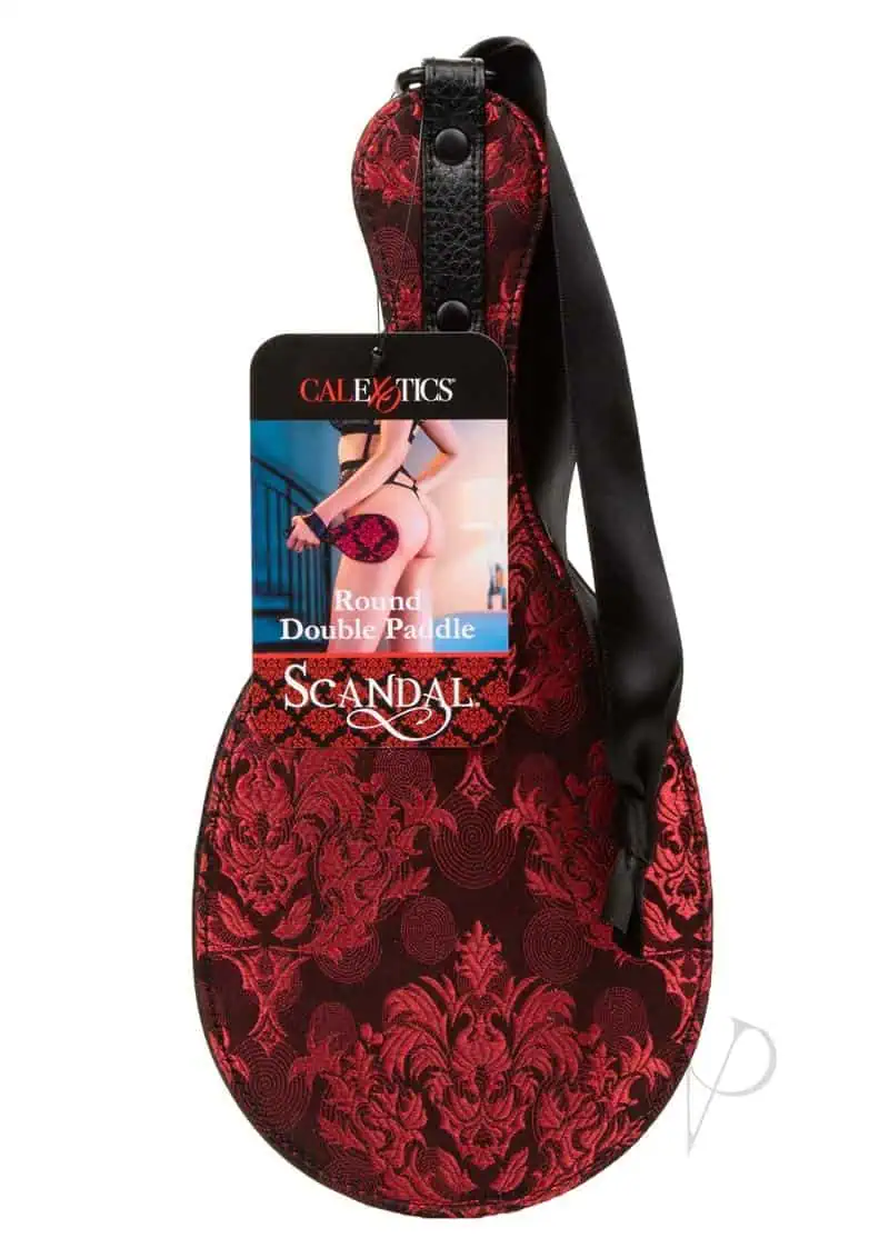 Scandal Round Double Paddle - Black - Image 5