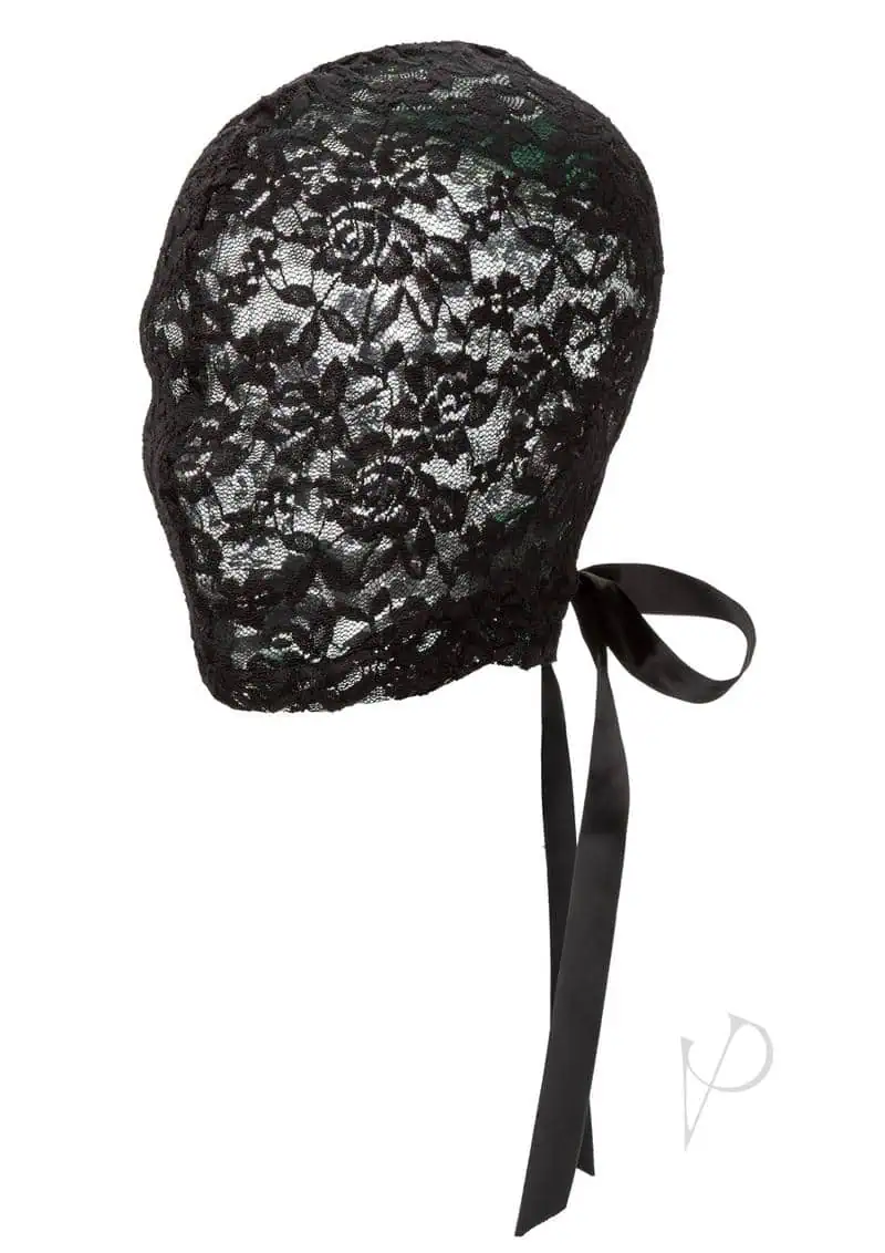Scandal Corset Lace Hood - Black - Image 6