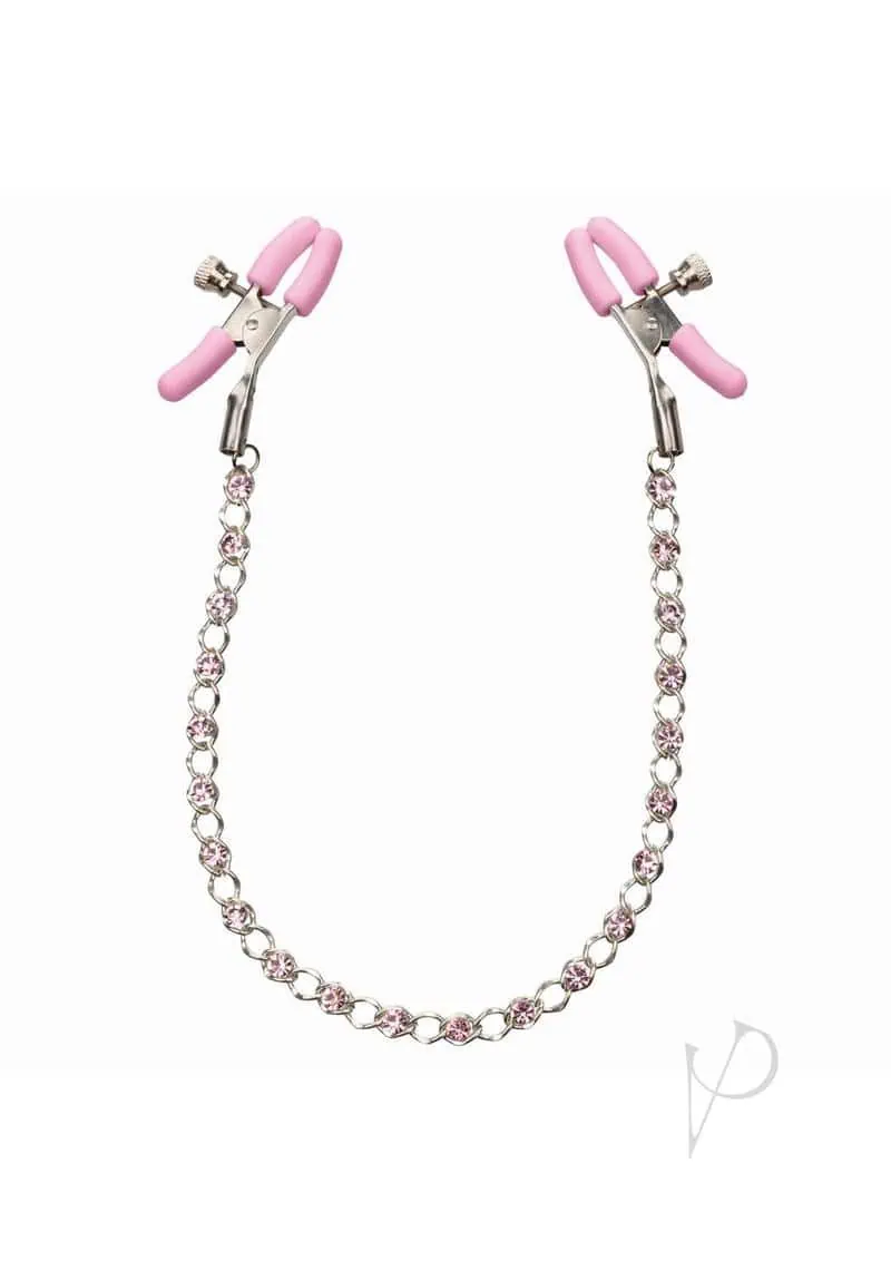First Time Crystal Nipple Teasers - Pink - Image 6