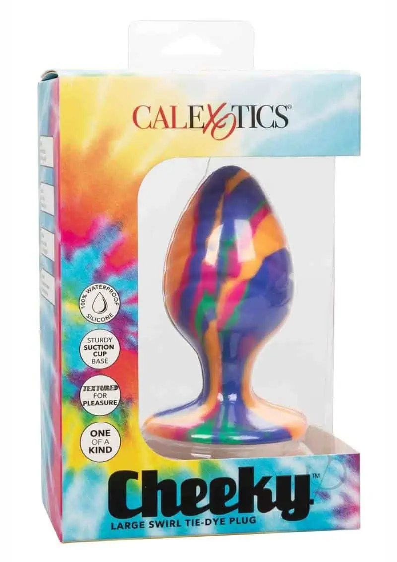Cheeky Large Swirl Tie Dye Plug - Image 5