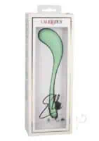 Elle Liquid Silicone Wand - Green - Image 5