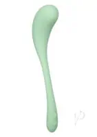 Elle Liquid Silicone Wand - Green - Image 6