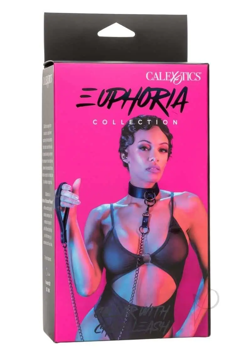 Euphoria Collection Collar w/Chain Leash - Image 5