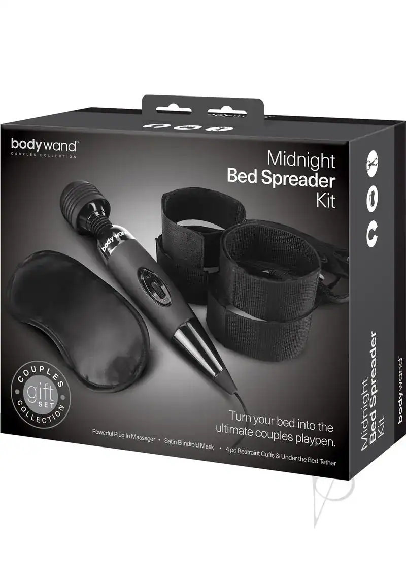 Bodywand Midnight Massage Bedroom Play Kit - 3 pc Black - Image 2
