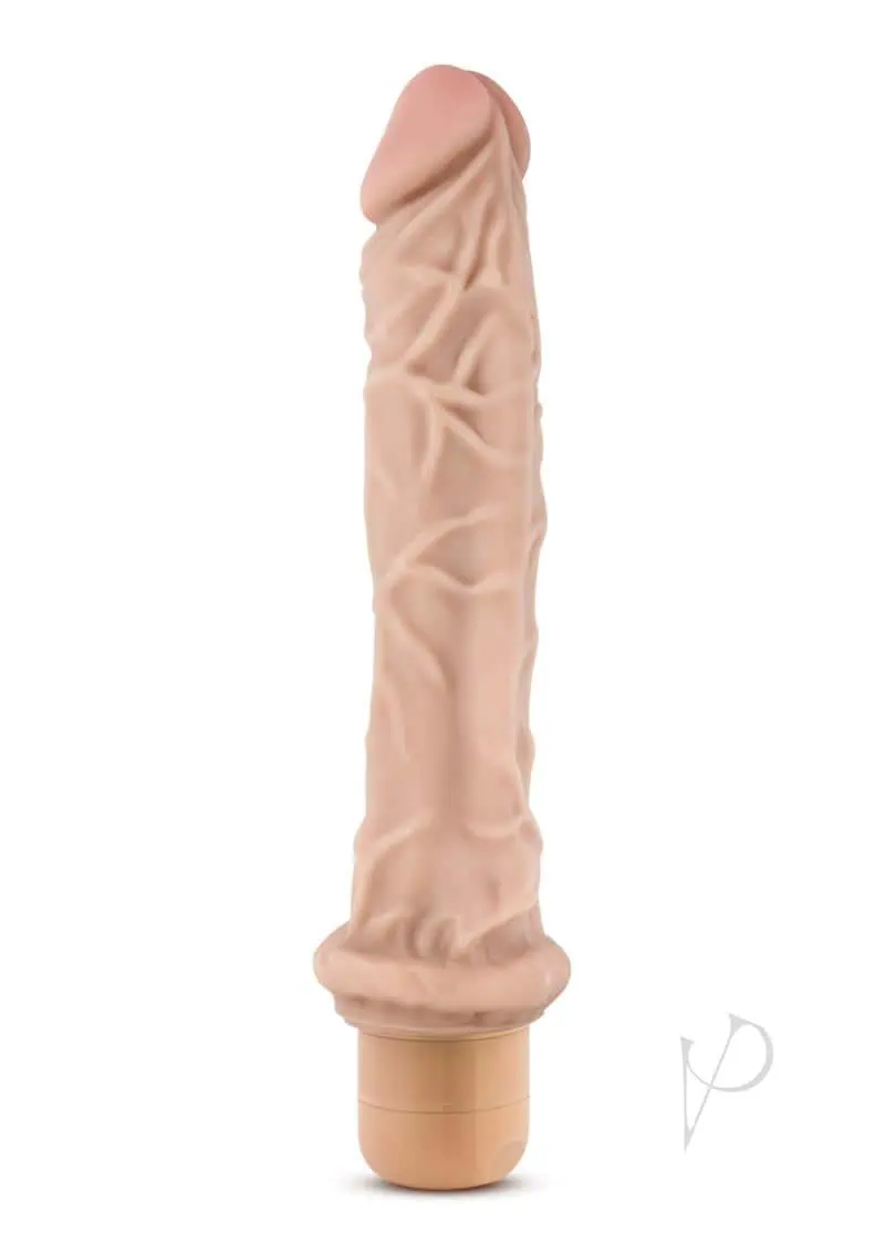 Dr. Skin Cock Vibe 08 Realistic Vibrator Showerproof Natural 9.75 - Image 2