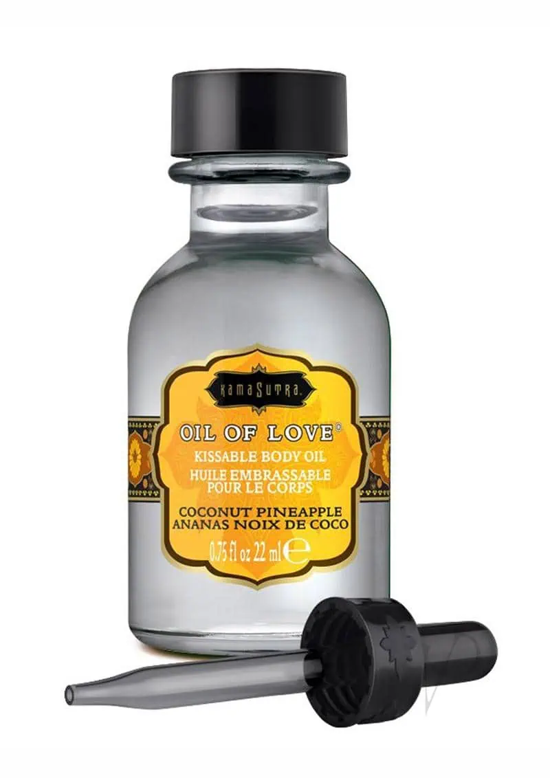 Kama Sutra Oil of Love - .75 oz Coconut Pineapple - Image 4