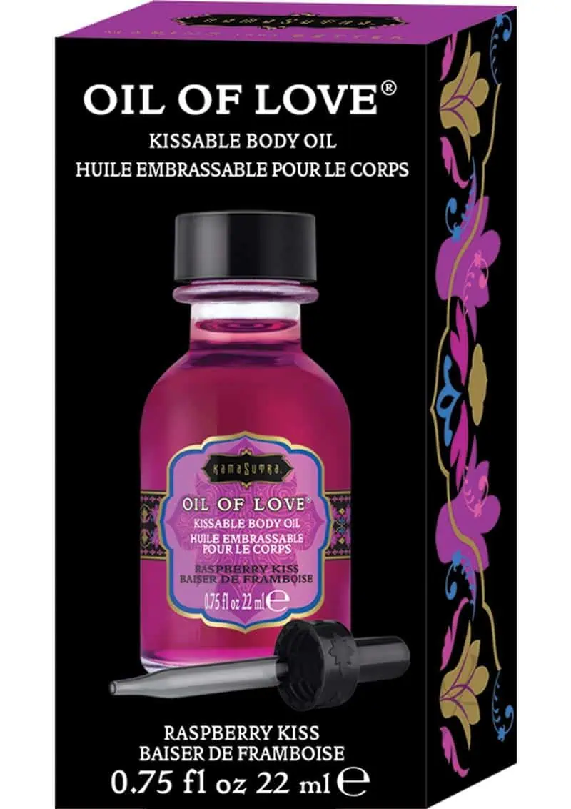 Kama Sutra Oil of Love - .75 oz Raspberry Kiss - Image 4