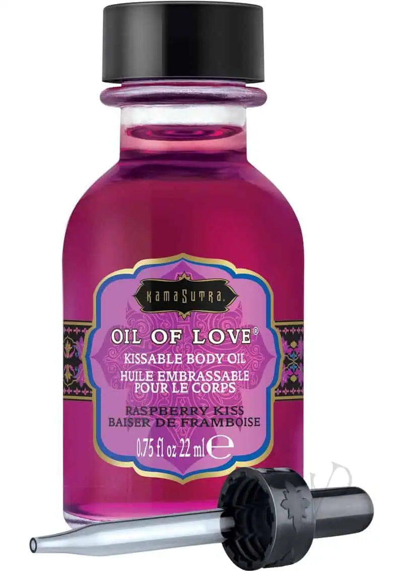 Kama Sutra Oil of Love - .75 oz Raspberry Kiss - Image 5