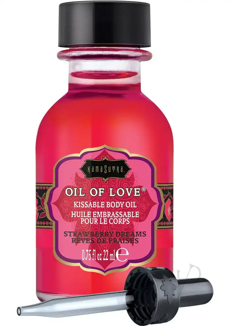 Kama Sutra Oil of Love - .75 oz Strawberry Dreams - Image 2