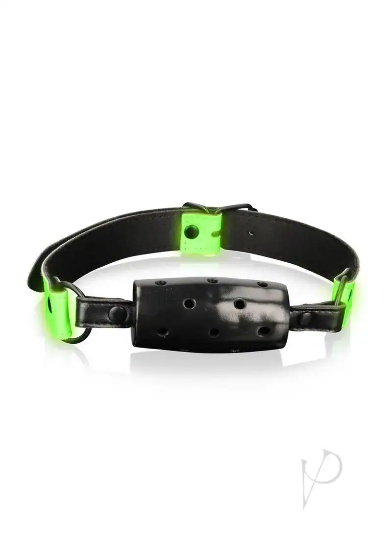 Ouch by Shots Cylinder Ball Gag Glow In The Dark - Image 2