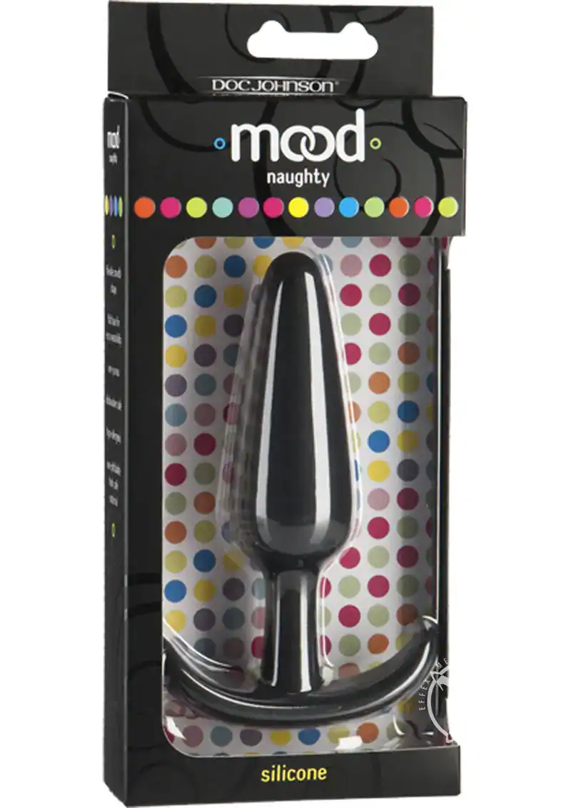 Mood Naughty Butt Plug Large - Black - Image 2