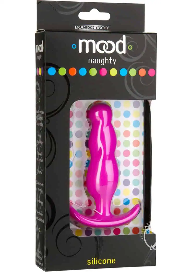 Mood Naughty 3 Butt Plug Medium - Pink - Featured Image