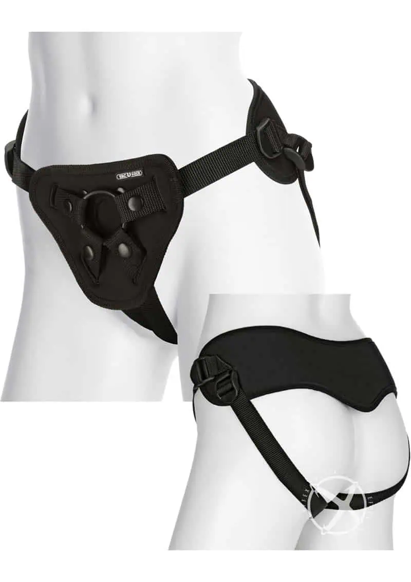 Vac-U-Lock Platinum Edition Accessories Supreme Harness - Black - Image 5