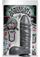 American Bombshell Ballistic Dildo Grey - Image 1