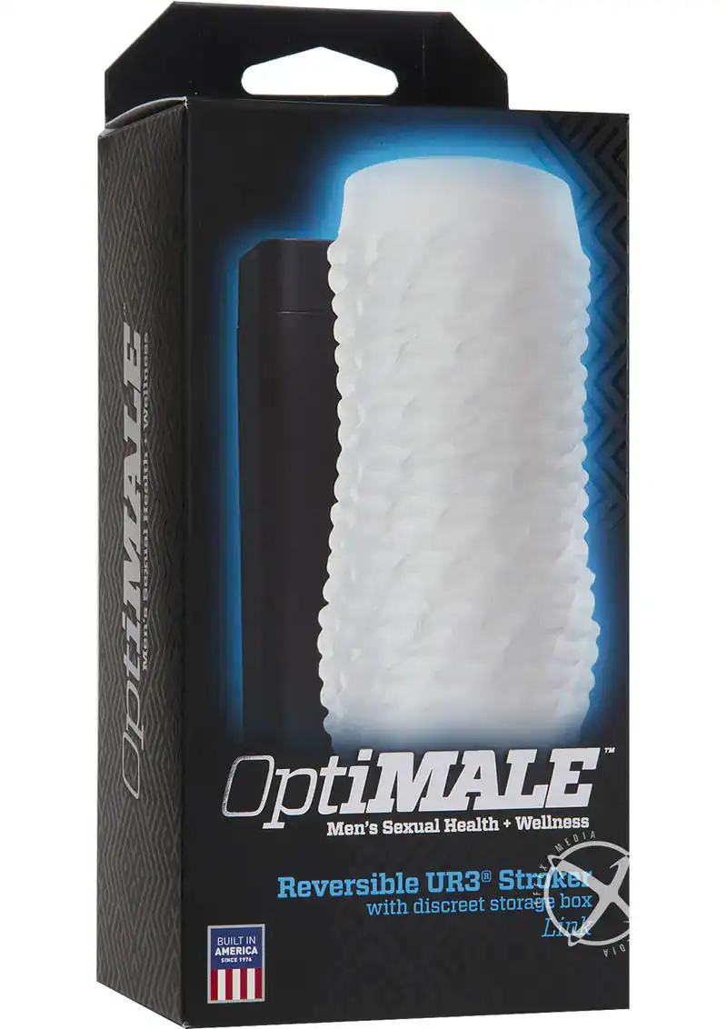 OptiMale 2 Way Strokers Link- Clear - Image 2