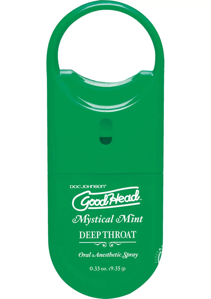 Goodhead Deep Throat To Go Oral Anesthetic Spray Mint .33 Ounce - Image 2