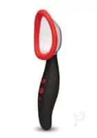 Kink Pumped Rechargeable Automatic Vibrating Pussy Pump - Black/Red - Image 2