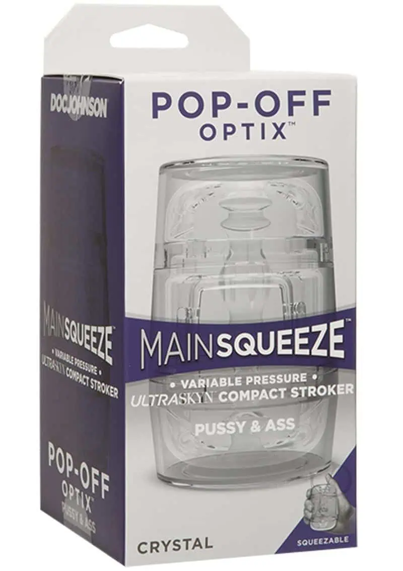 Main Squeeze Pop Off Optix - Crystal Pussy & Ass - Image 5