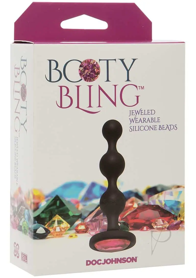 Booty Bling Wearable Silicone Beads - Pink - Image 4