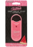 Goodhead Deep Throat To Go Oral Anesthetic Spray Wild Watermelon .33 Ounce - Image 1