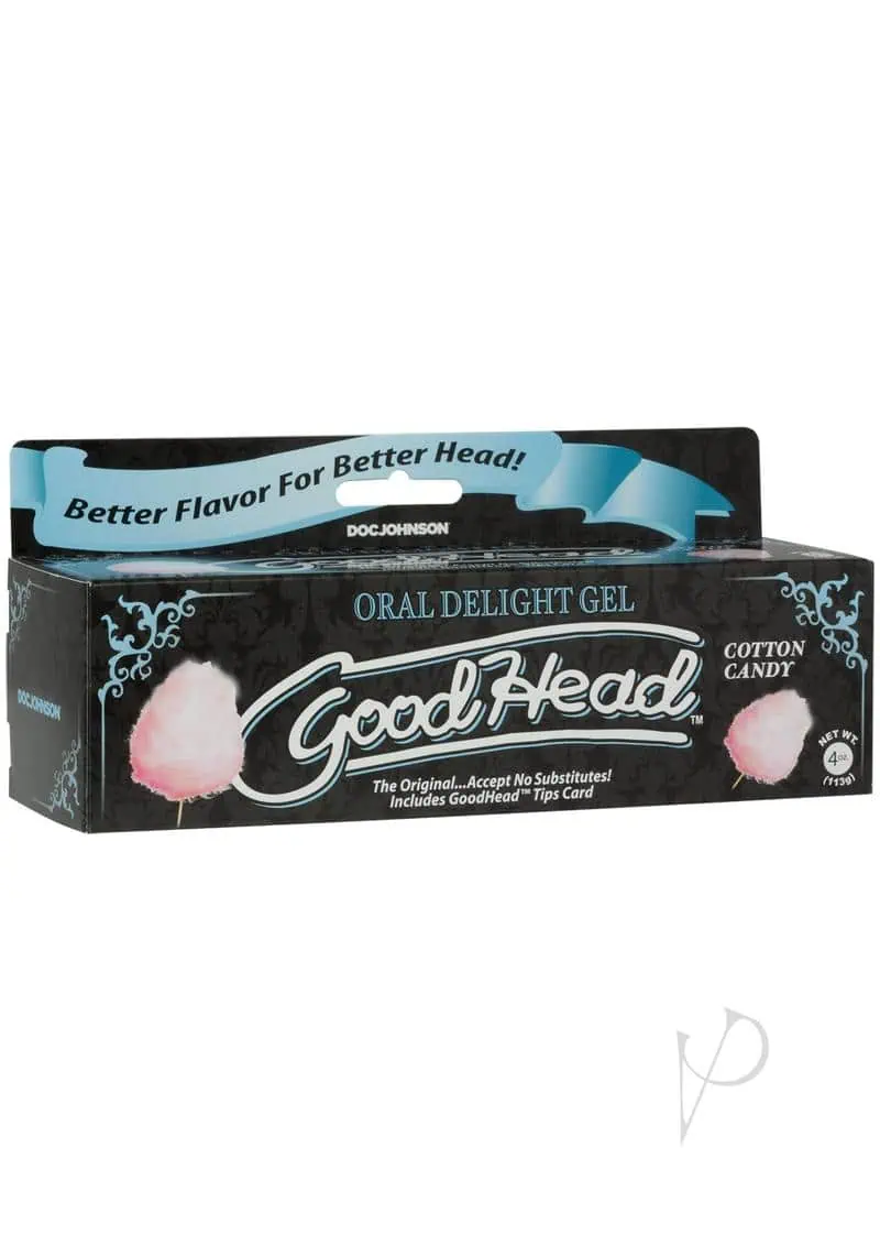 Good Head Oral Gel - 4 oz Cotton Candy - Image 4