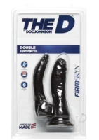 The D Double Dippin D Firmskyn Chocolate Non Vibrating - Image 1