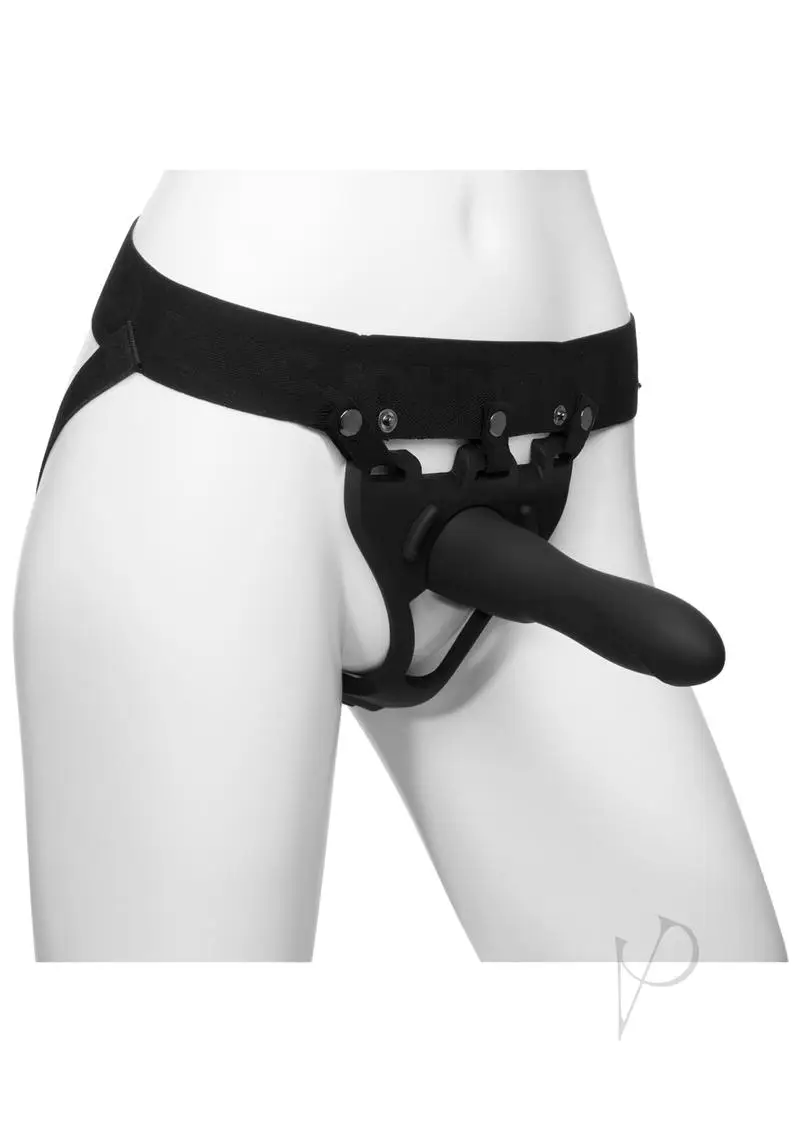 Body Extensions Be Strong 2 Piece Strap On Set - Black - Image 2