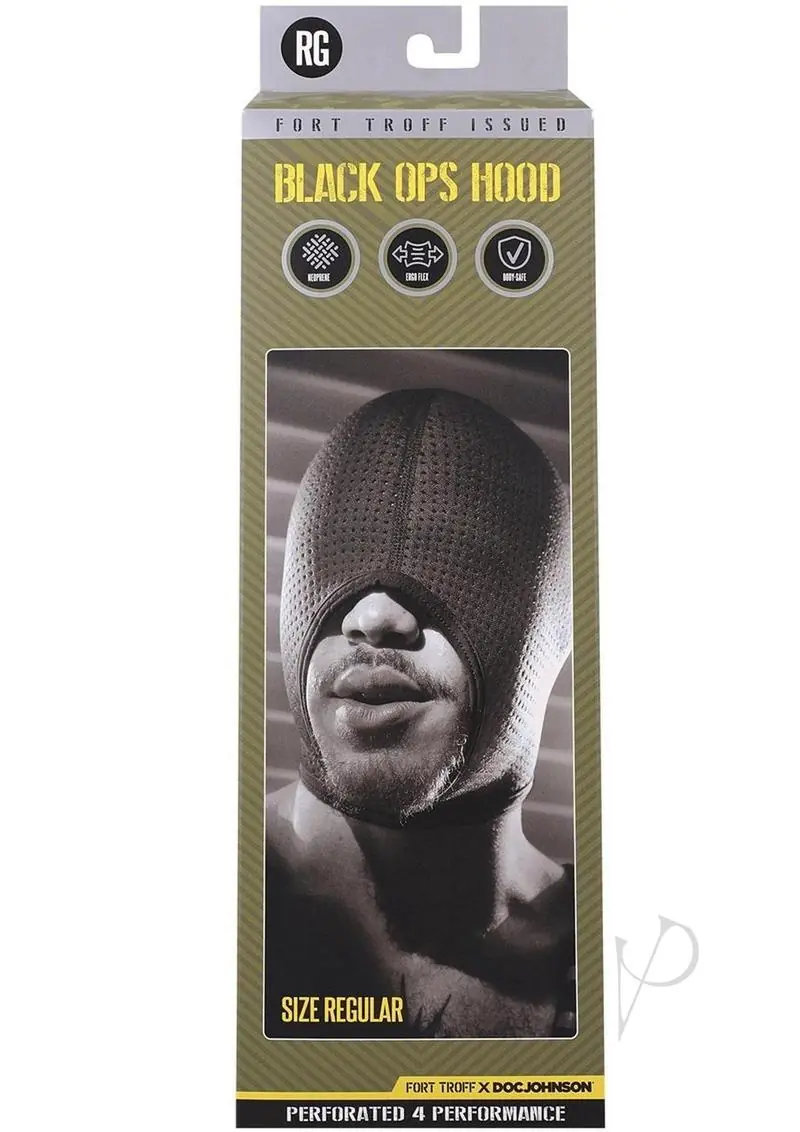 Black Ops Hood - Regular - Featured Image