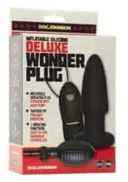 Deluxe Wonder Plug Inflatable Vibrating Butt Plug - Multi Speed - Image 4