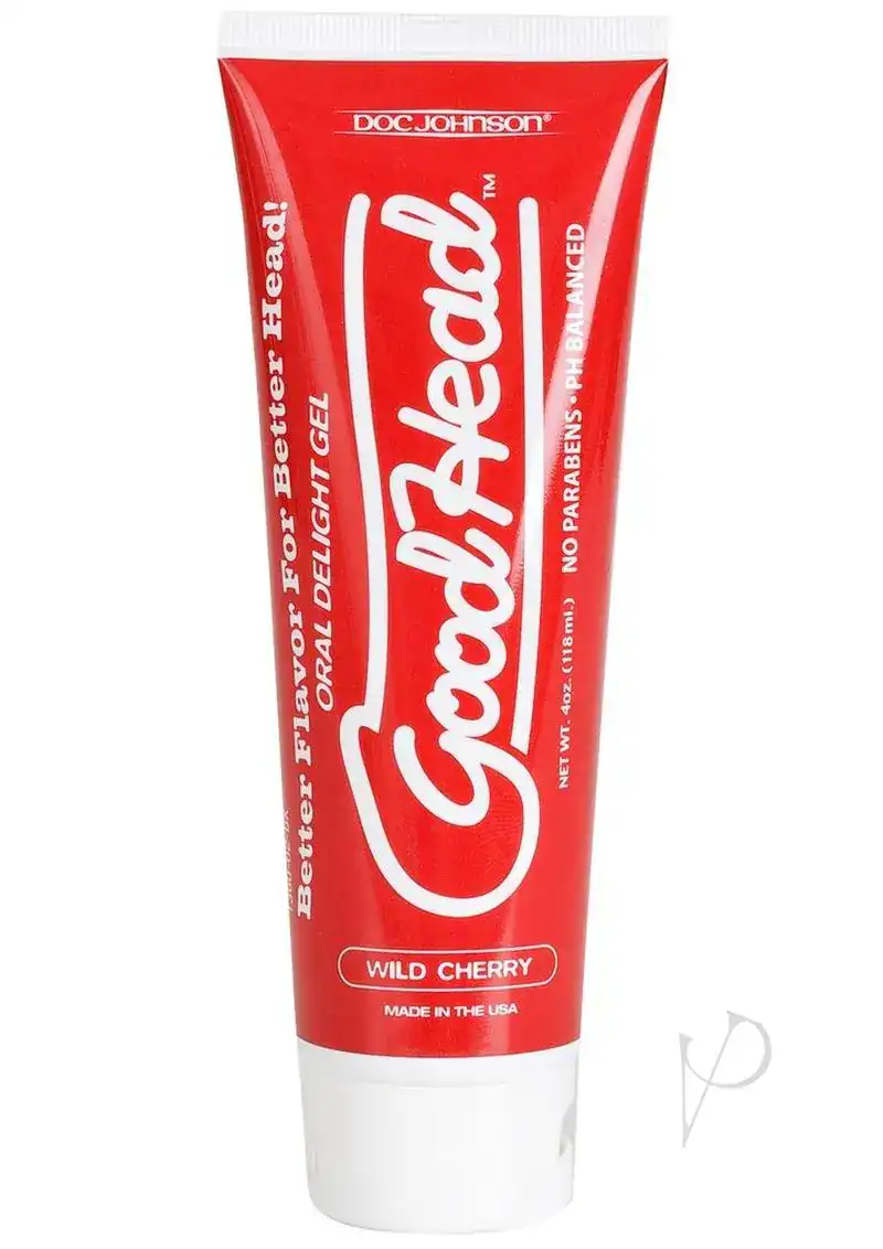 Good Head Oral Gel - 4 oz Wild Cherry - Image 2
