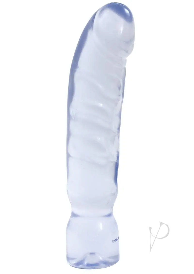 Crystal Jellies Big Boy Dong Sil A Gel 12 Inch Clear - Image 2