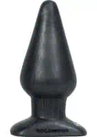 Platinum Premium Silicone The Super Big End Large Anal Butt Plug Charcoal - Image 2