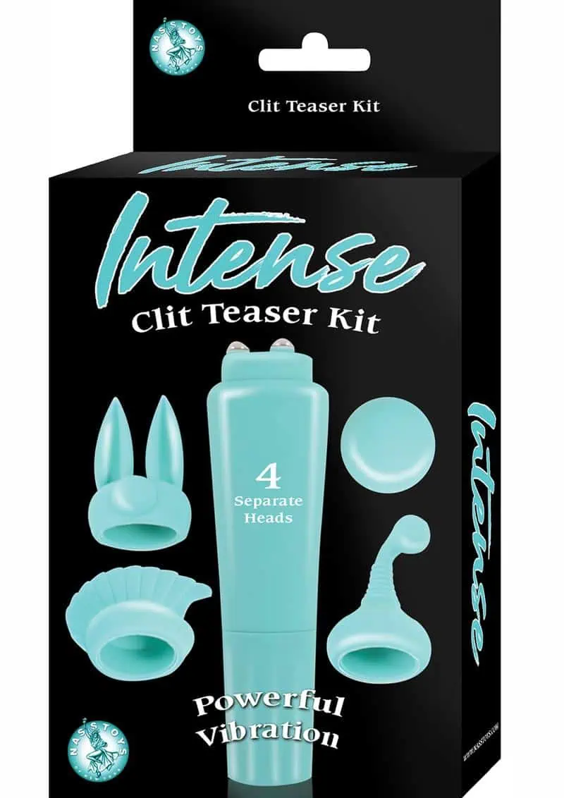 Intense Clit Teaser Kit - Aqua - Image 3