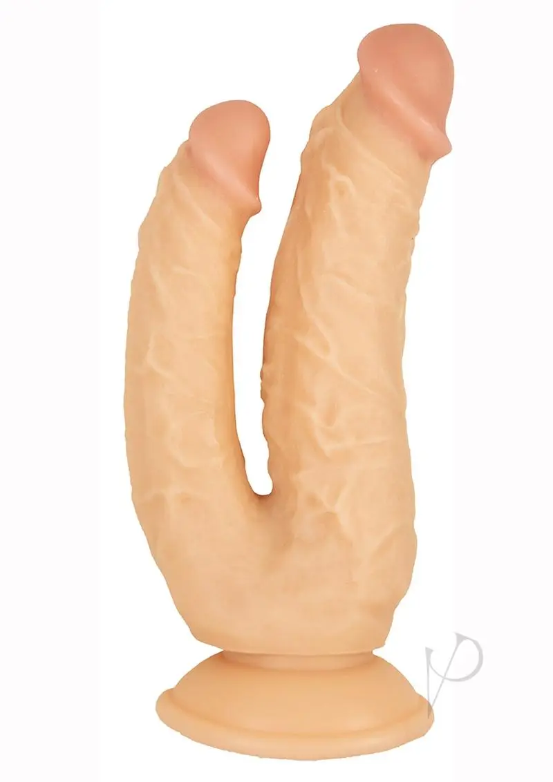 Commander Dongs Double Duty Dildo 6in - Vanilla - Image 2